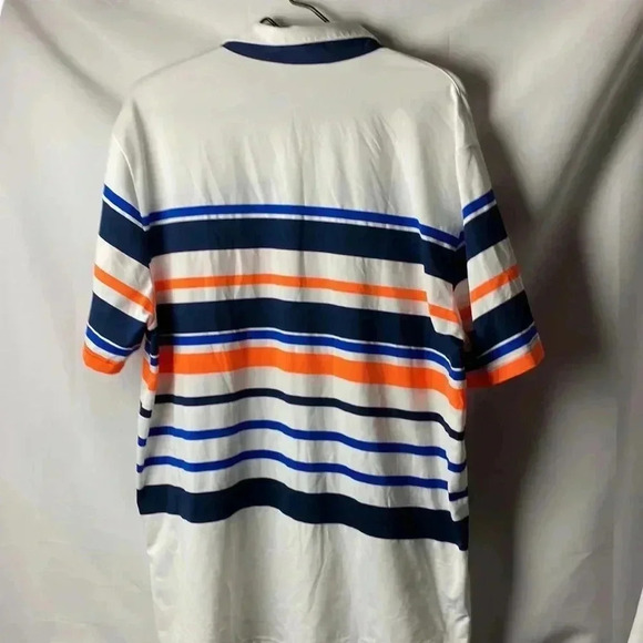 ADIDAS MENS XL POLO ATHLETIC SHIRT POLYESTER SPANDEX BLEND GOOD CLEAN CONDITION - Picture 9 of 12